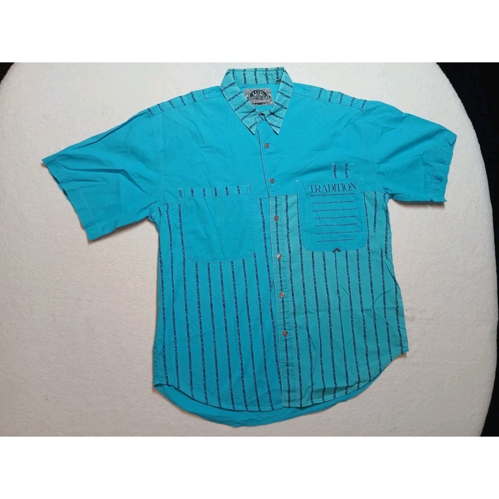 LEVIS Shirts For Jeans Selective Men's Turqs Blue "Tradition" Size Medium Levi's